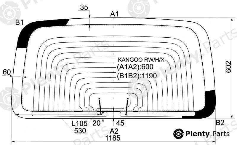  XYG part KANGOORW/H/X (KANGOORWHX) Replacement part