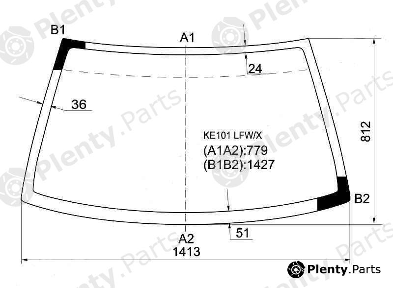  XYG part KE101LFW/X (KE101LFWX) Replacement part
