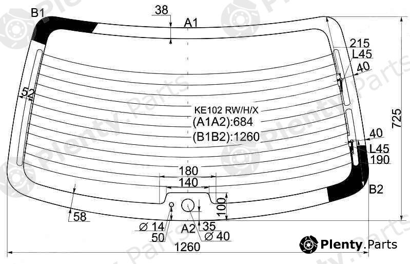  XYG part KE102RW/H/X (KE102RWHX) Replacement part