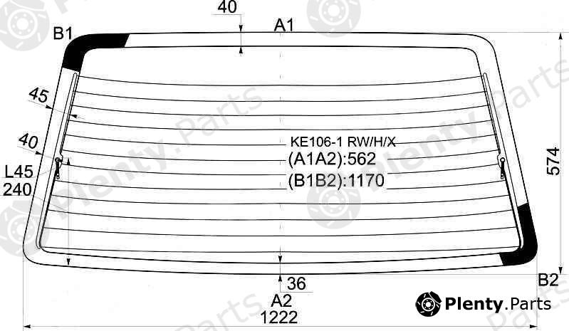  XYG part KE106-1RW/H/X (KE1061RWHX) Replacement part