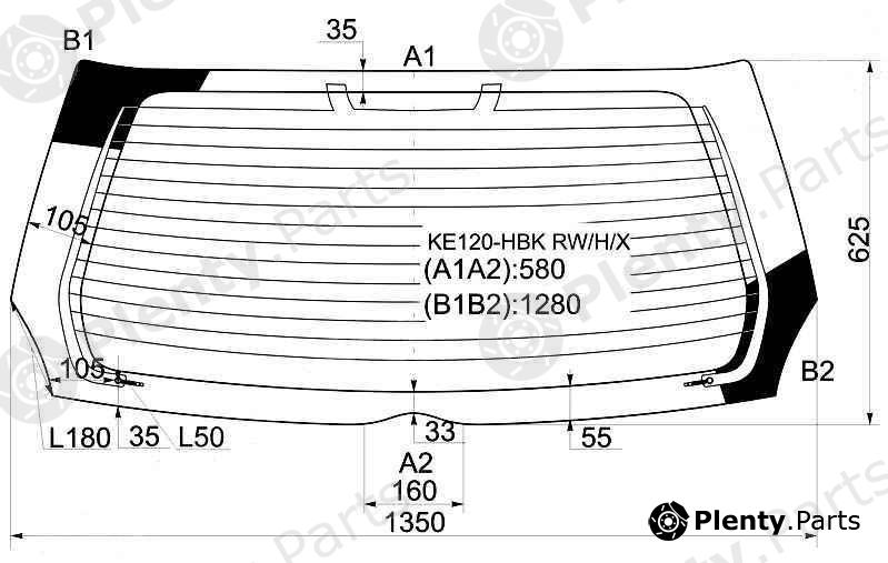  XYG part KE120-HBKRW/H/X (KE120HBKRWHX) Replacement part