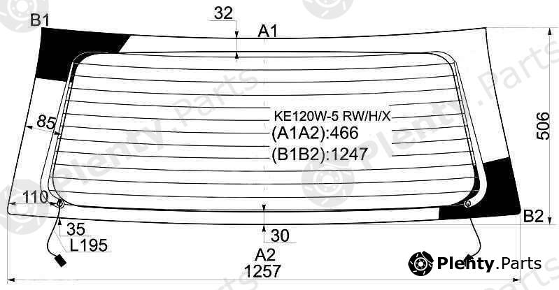  XYG part KE120W-5RW/H/X (KE120W5RWHX) Replacement part