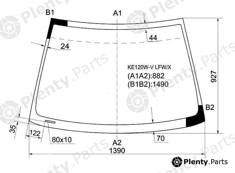  XYG part KE120W-VLFW/X (KE120WVLFWX) Replacement part