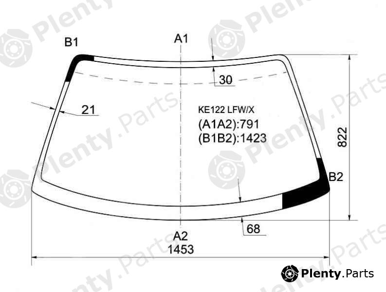  XYG part KE122LFW/X (KE122LFWX) Replacement part
