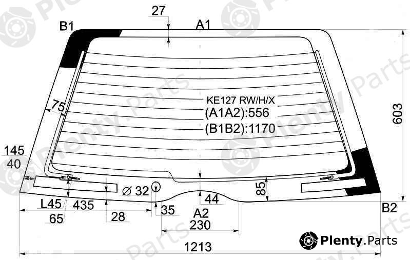  XYG part KE127RW/H/X (KE127RWHX) Replacement part
