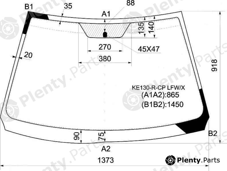  XYG part KE130-R-CPLFW/X (KE130RCPLFWX) Replacement part