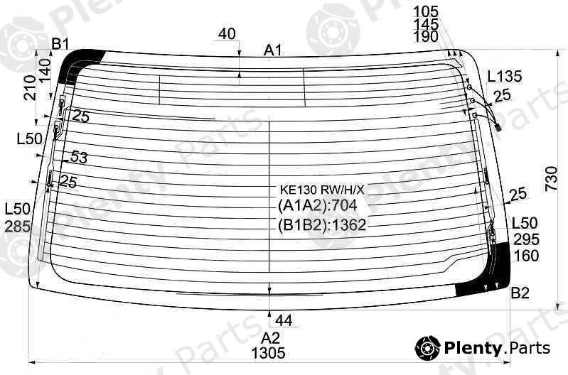  XYG part KE130RW/H/X (KE130RWHX) Replacement part