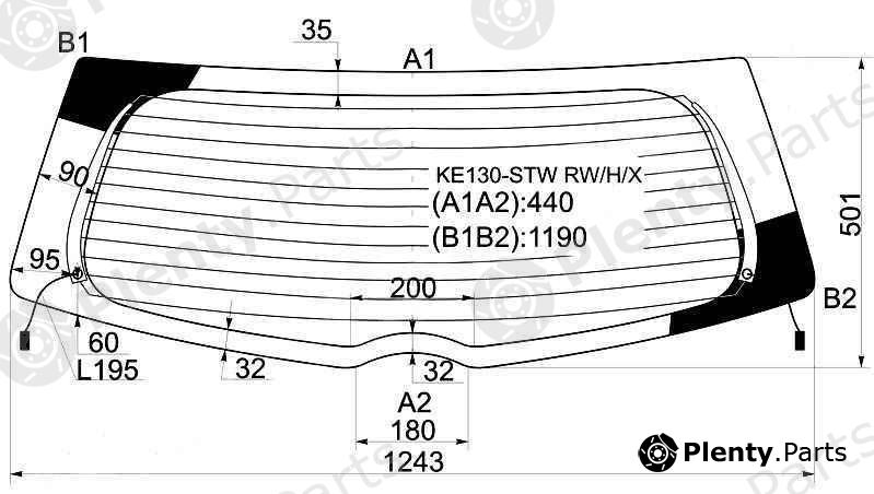  XYG part KE130-STWRW/H/X (KE130STWRWHX) Replacement part