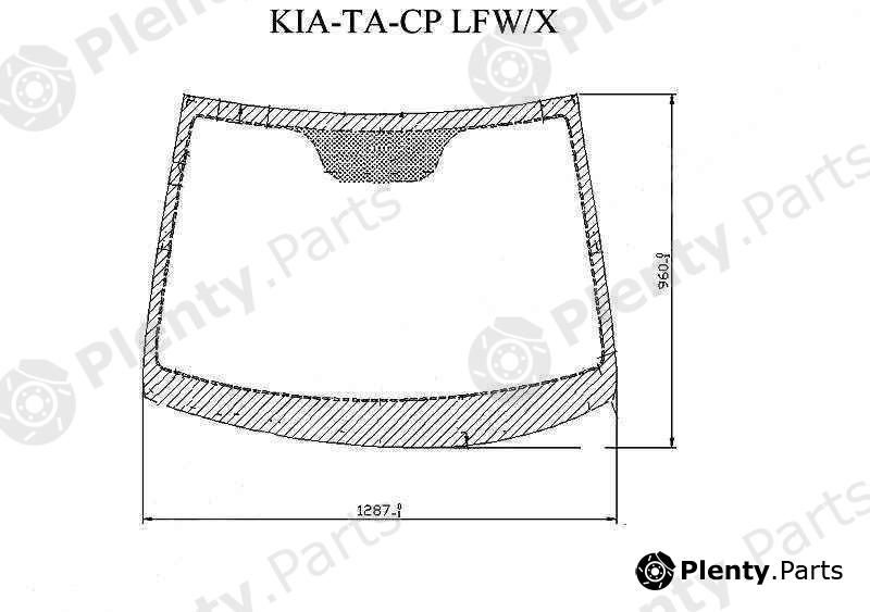  XYG part KIA-TA-L-CPLFW/X (KIATALCPLFWX) Replacement part