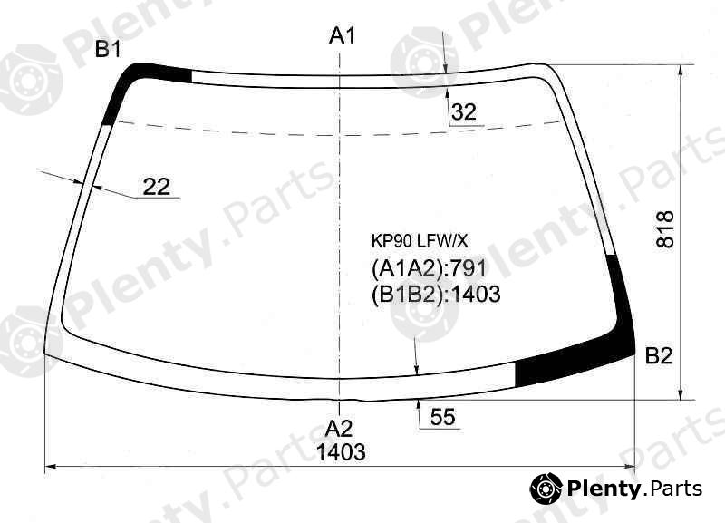  XYG part KP90LFW/X (KP90LFWX) Replacement part