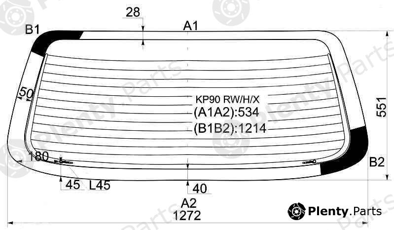  XYG part KP90RW/H/X (KP90RWHX) Replacement part