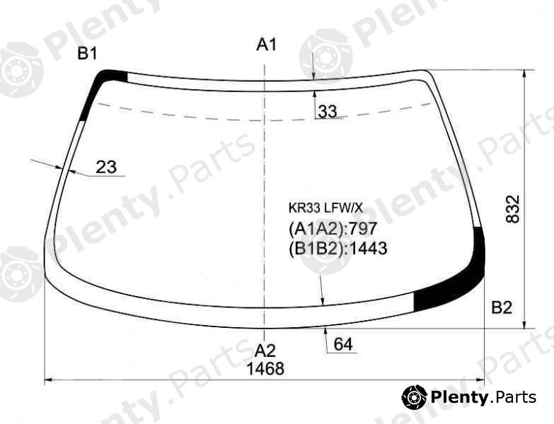  XYG part KR33LFW/X (KR33LFWX) Replacement part