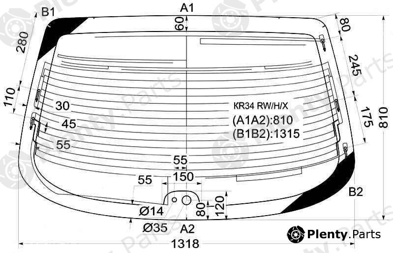  XYG part KR34RW/H/X (KR34RWHX) Replacement part