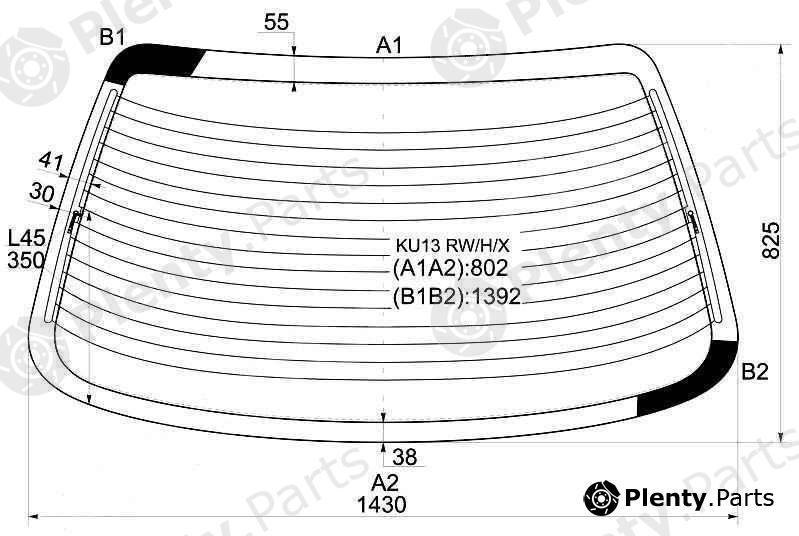  XYG part KU13RW/H/X (KU13RWHX) Replacement part