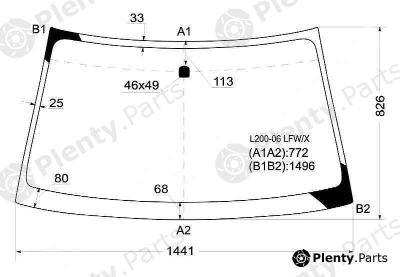  XYG part L200-06LFW/X (L20006LFWX) Replacement part