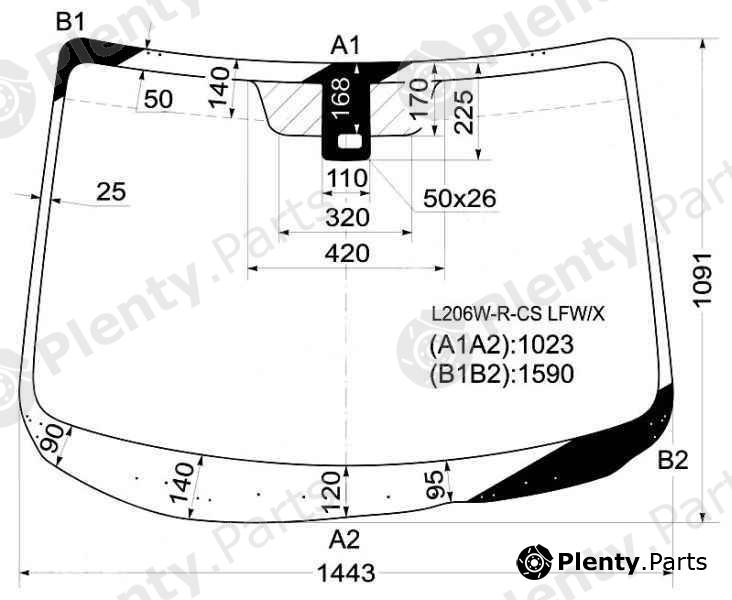  XYG part L206W-R-CSLFW/X (L206WRCSLFWX) Replacement part