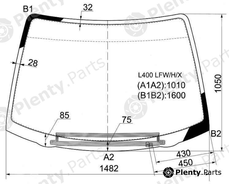  XYG part L400LFW/H/X (L400LFWHX) Replacement part