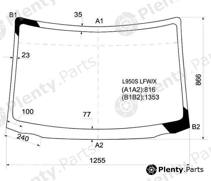  XYG part L950SLFW/X (L950SLFWX) Replacement part