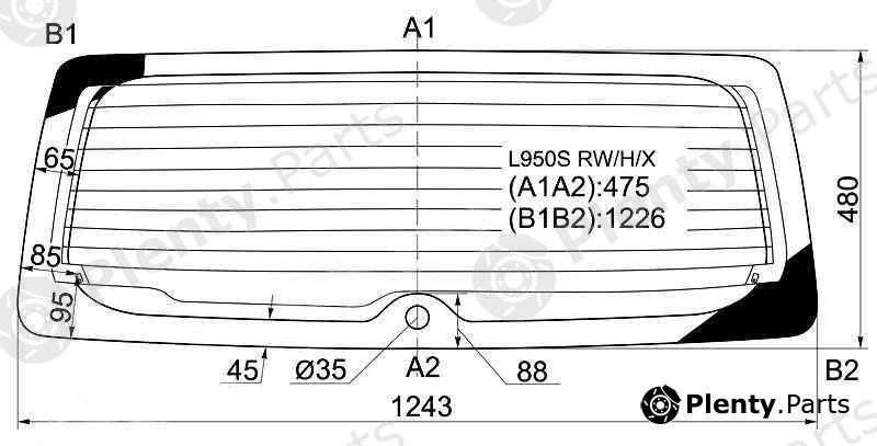  XYG part L950SRW/H/X (L950SRWHX) Replacement part