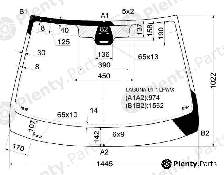  XYG part LAGUNA-01-1LFW/X (LAGUNA011LFWX) Replacement part