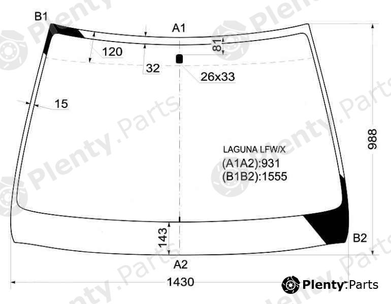  XYG part LAGUNALFW/X (LAGUNALFWX) Replacement part