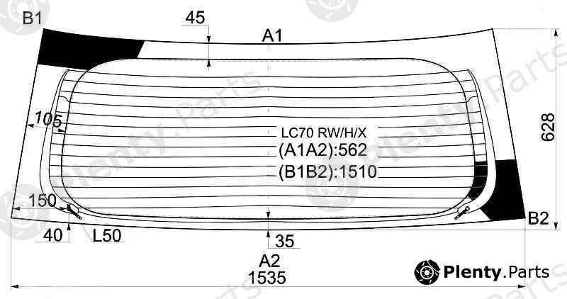  XYG part LC70RW/H/X (LC70RWHX) Replacement part