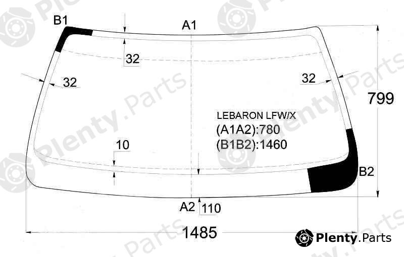  XYG part LEBARONLFW/X (LEBARONLFWX) Replacement part