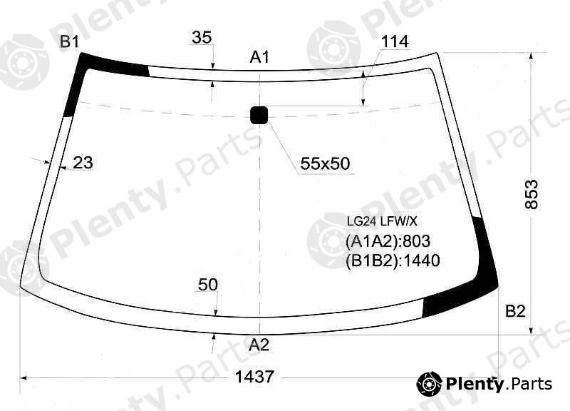  XYG part LG24LFW/X (LG24LFWX) Replacement part