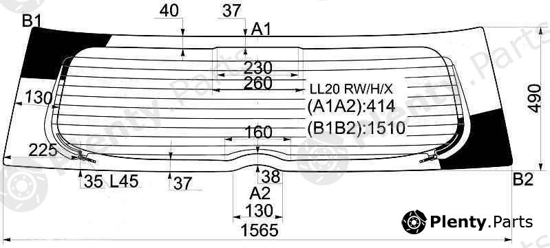  XYG part LL20RW/H/X (LL20RWHX) Replacement part