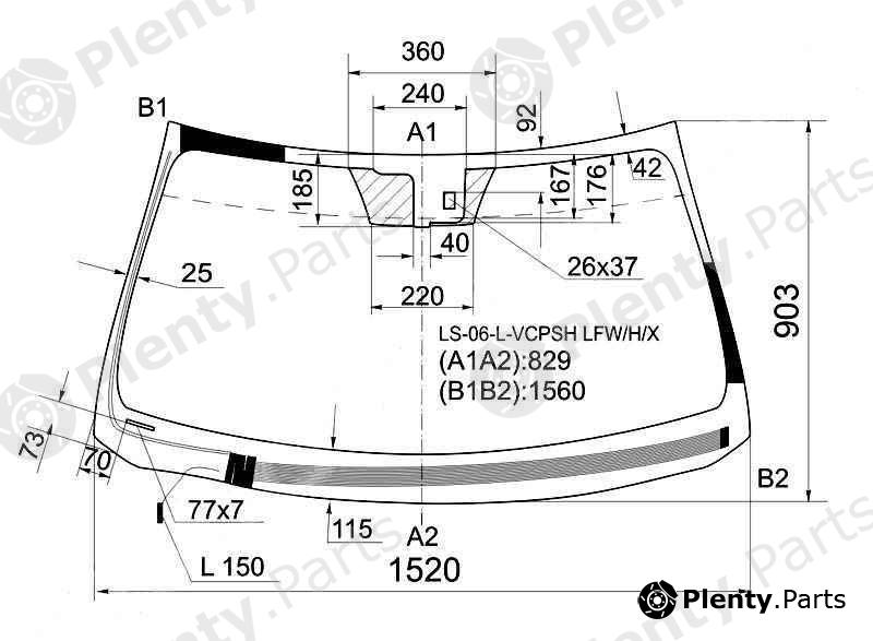  XYG part LS-06-L-VCPSHLFW/H/X (LS06LVCPSHLFWHX) Replacement part