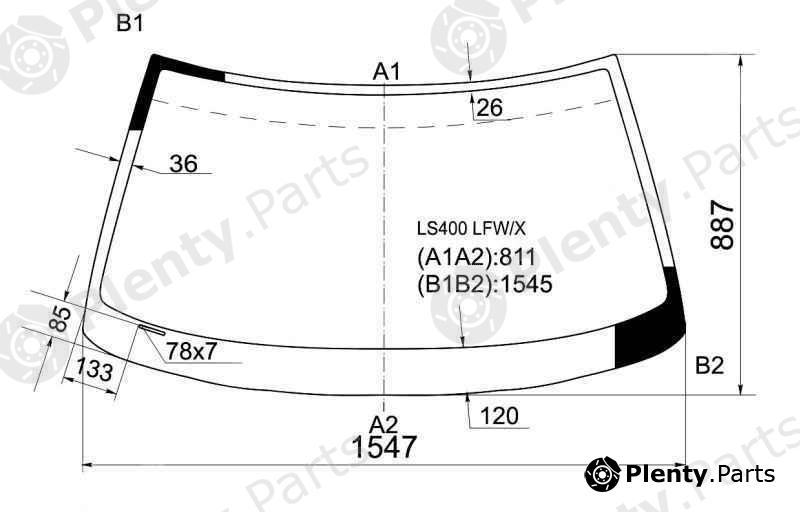  XYG part LS400LFW/X (LS400LFWX) Replacement part