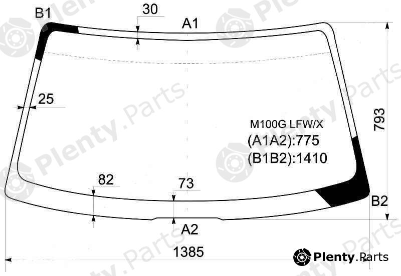  XYG part M100GLFW/X (M100GLFWX) Replacement part