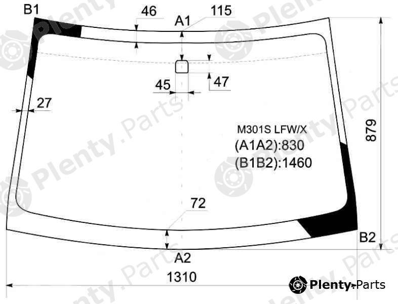  XYG part M301SLFW/X (M301SLFWX) Replacement part