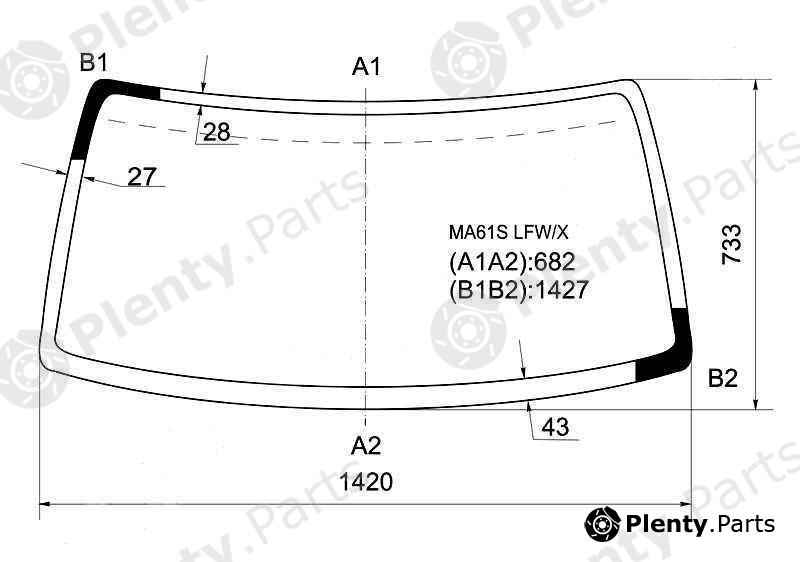  XYG part MA61SLFW/X (MA61SLFWX) Replacement part
