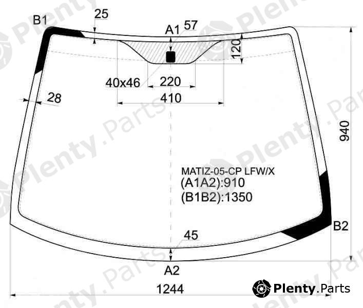  XYG part MATIZ-05-CPLFW/X (MATIZ05CPLFWX) Replacement part