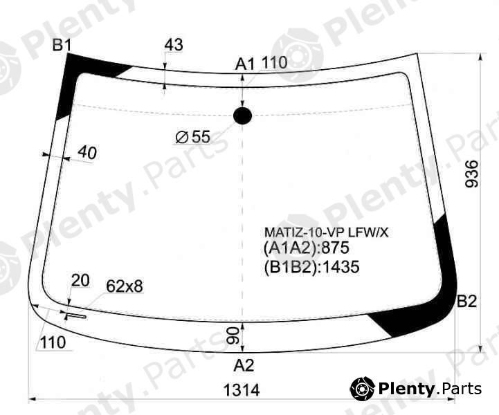  XYG part MATIZ-10-VPLFW/X (MATIZ10VPLFWX) Replacement part