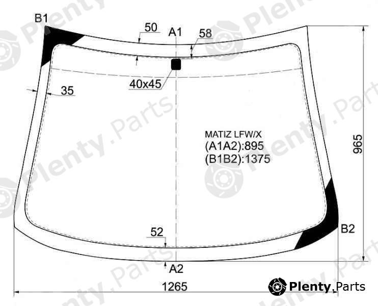  XYG part MATIZLFW/X (MATIZLFWX) Replacement part