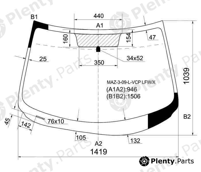  XYG part MAZ-3-09-L-VCPLFW/X (MAZ309LVCPLFWX) Replacement part