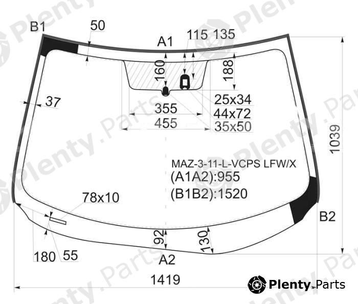  XYG part MAZ-3-11-L-VCPSLFW/X (MAZ311LVCPSLFWX) Replacement part