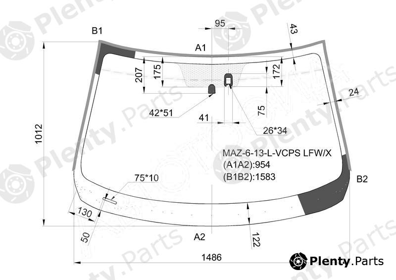  XYG part MAZ-6-13-L-VCPSLFW/X (MAZ613LVCPSLFWX) Replacement part