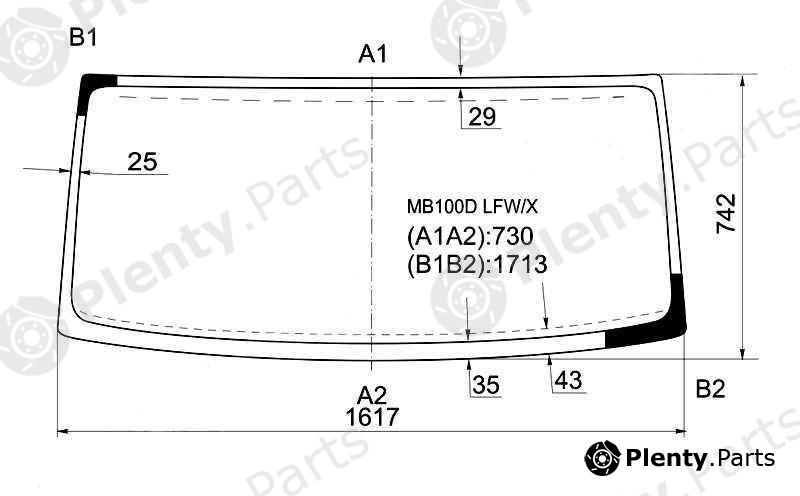 XYG part MB100DLFW/X (MB100DLFWX) Replacement part