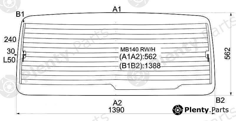  XYG part MB140RW/H (MB140RWH) Replacement part