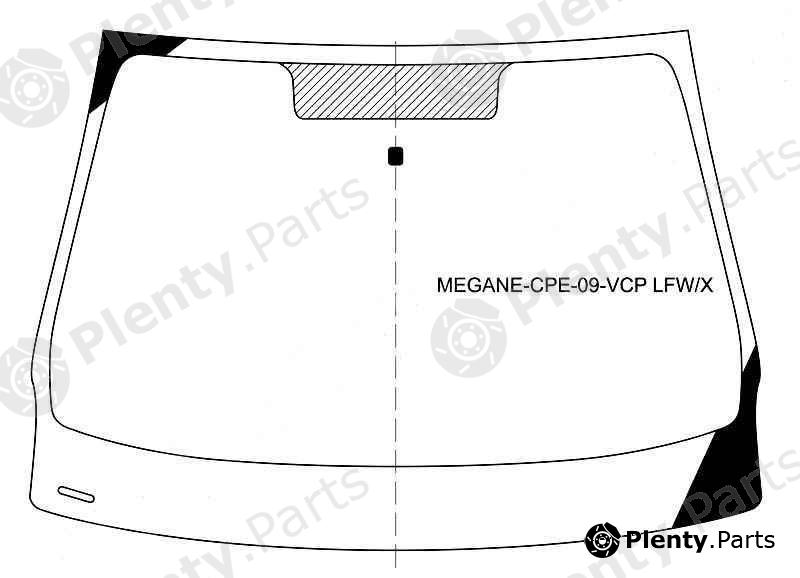  XYG part MEGANE-CPE-09-VCPLFW/X (MEGANECPE09VCPLFWX) Replacement part