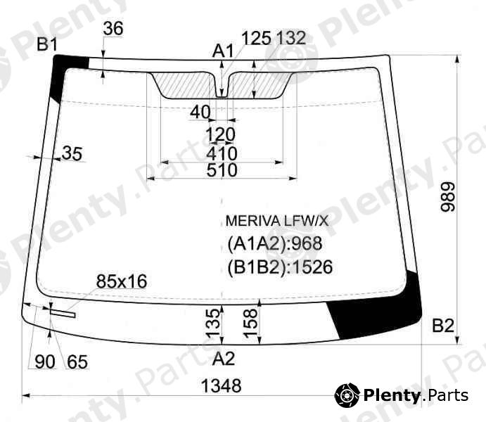  XYG part MERIVALFW/X (MERIVALFWX) Replacement part