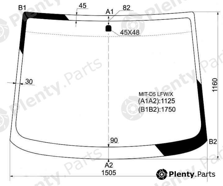  XYG part MIT-D5LFW/X (MITD5LFWX) Replacement part