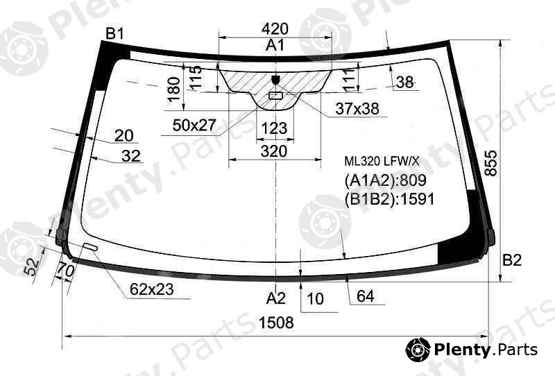  XYG part ML320LFW/X (ML320LFWX) Replacement part
