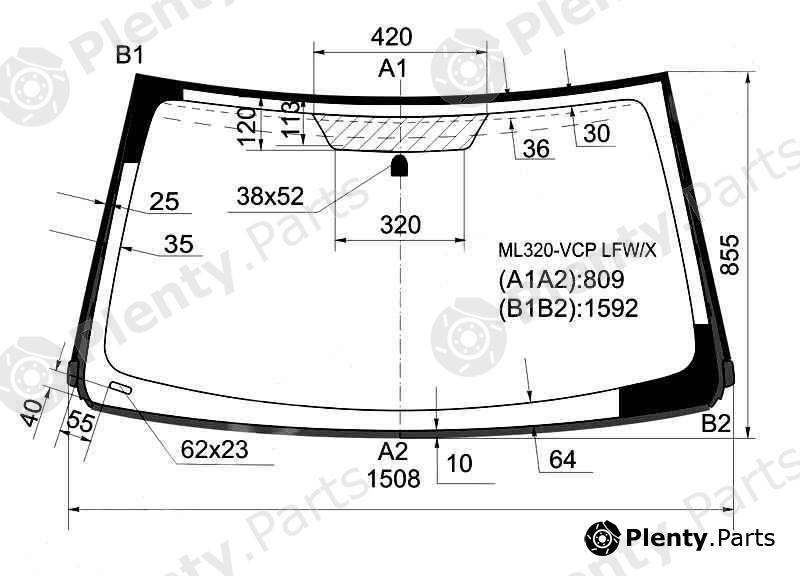  XYG part ML320-VCPLFW/X (ML320VCPLFWX) Replacement part