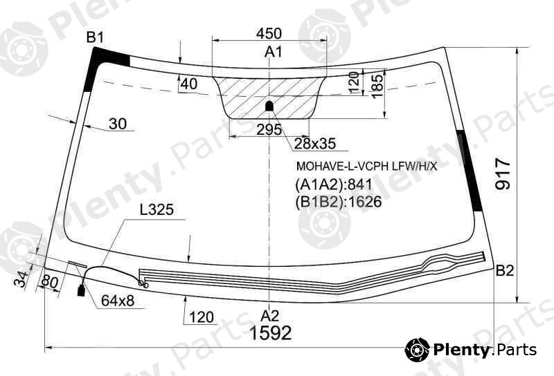  XYG part MOHAVE-L-VCPHLFW/H/X (MOHAVELVCPHLFWHX) Replacement part