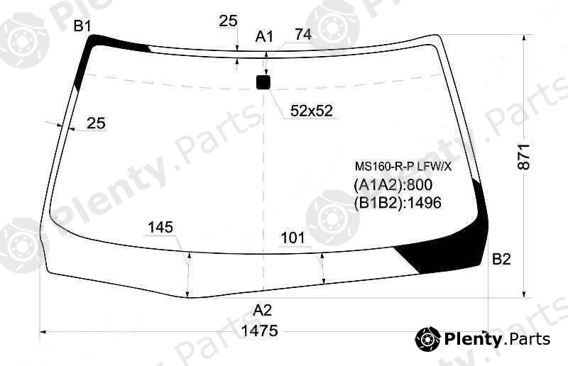  XYG part MS160-R-PLFW/X (MS160RPLFWX) Replacement part