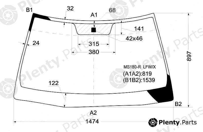  XYG part MS180-RLFW/X (MS180RLFWX) Replacement part
